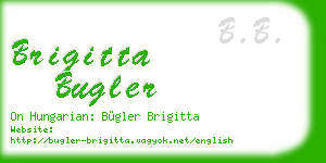 brigitta bugler business card